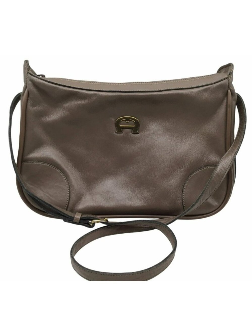 Etienne Aigner Vintage Brown Leather Crossbody